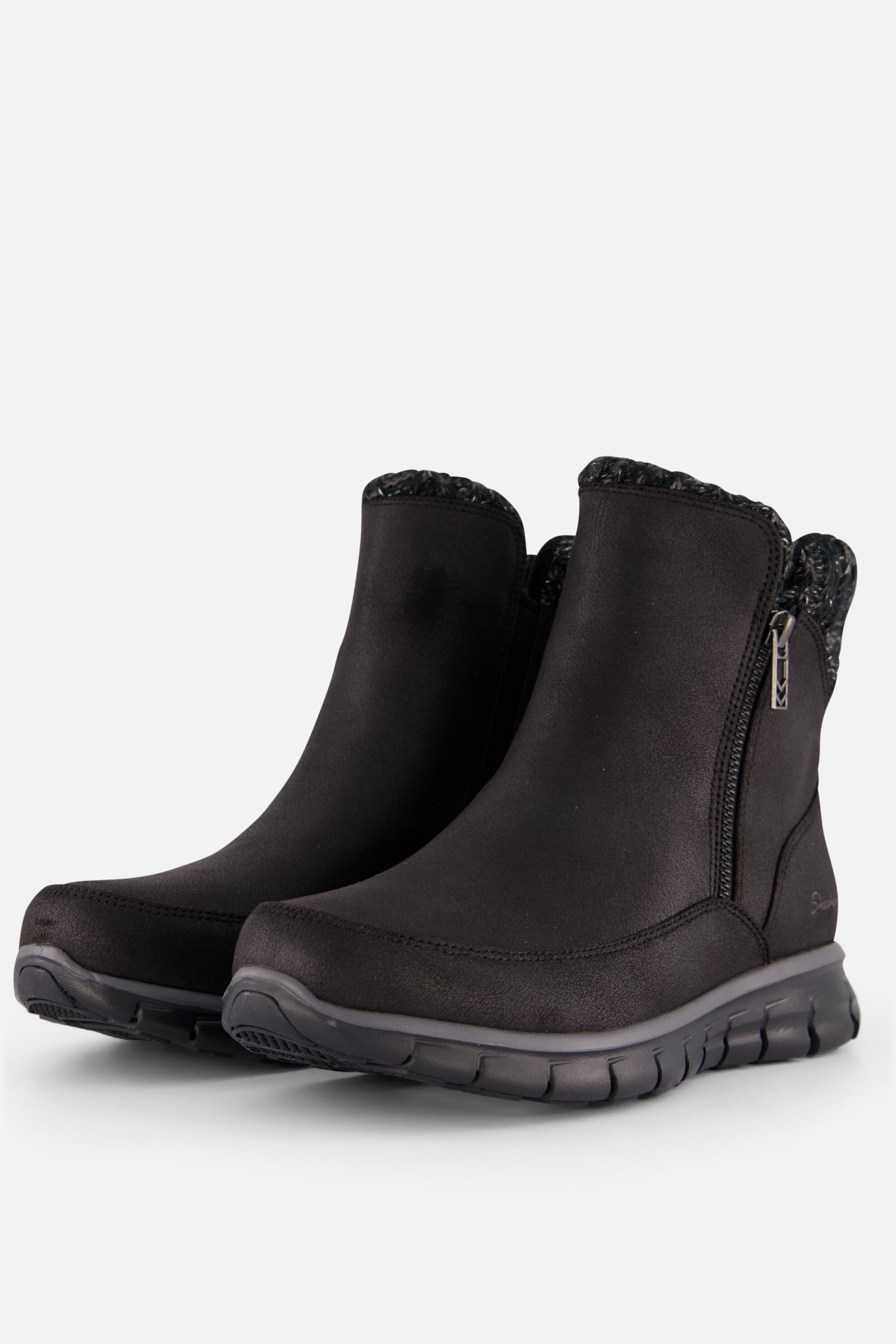 Skechers Skechers Synergy Zip Enkellaarsjes zwart