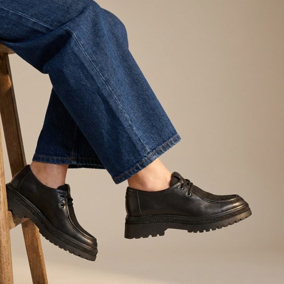 Tamaris Tamaris veterschoenen zwart