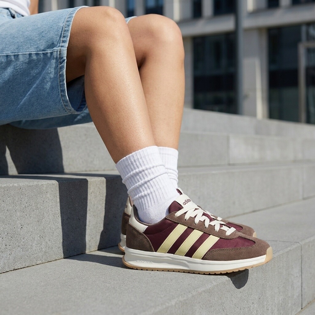 Adidas Adidas Run 70s 2.0 Sneakers bruin Synthetisch