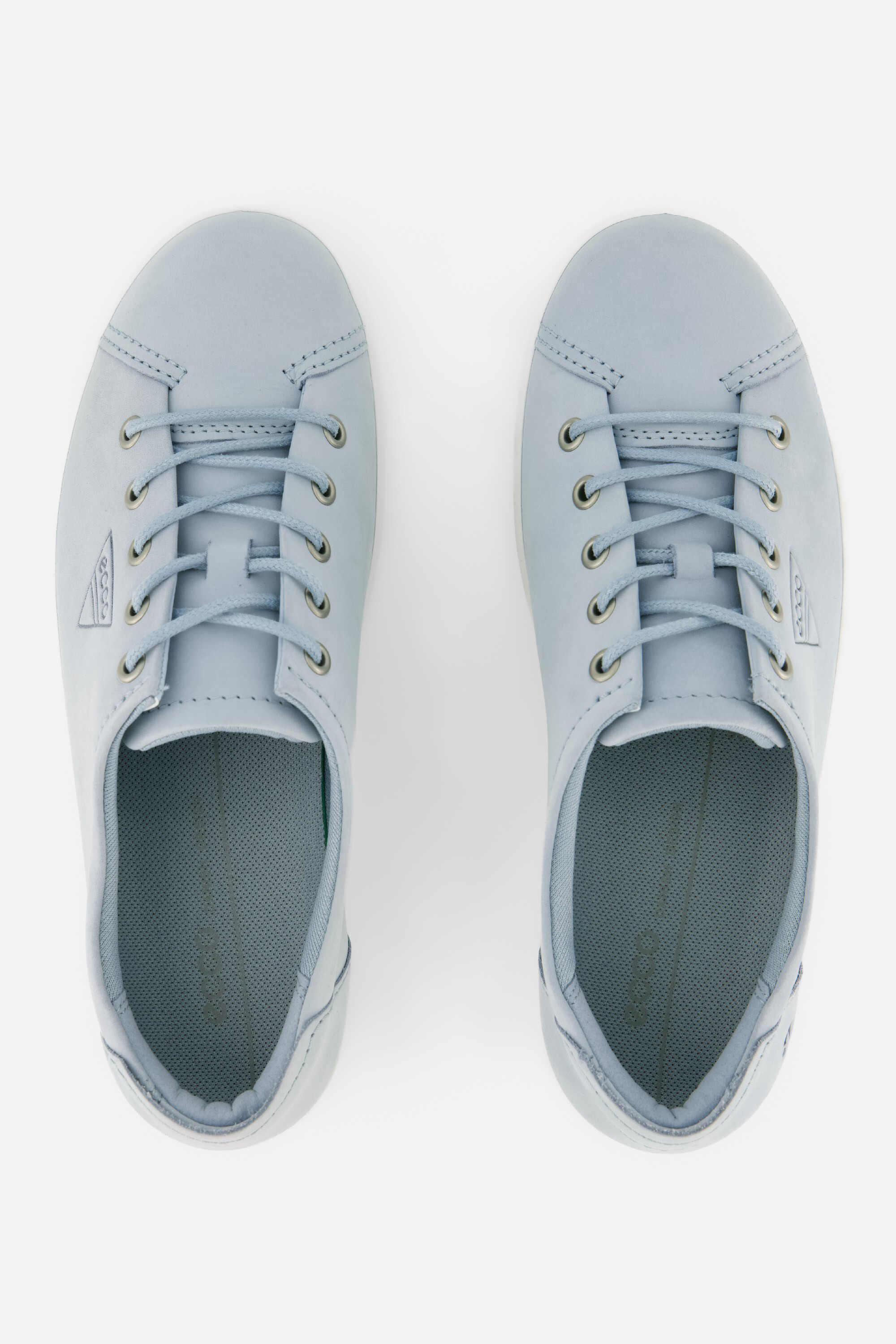 Ecco Soft 2.0 Sneakers blauw Nubuck, foto 4