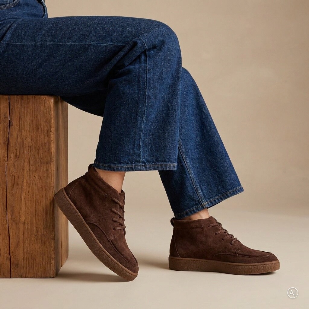 Gabor Gabor Veterboots bruin Suède