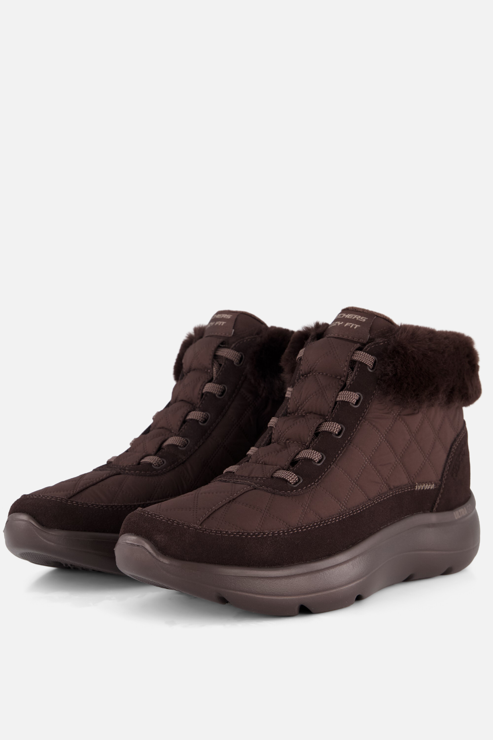 Skechers Skechers Slip-Ins Cozy Fit Veterboots bruin