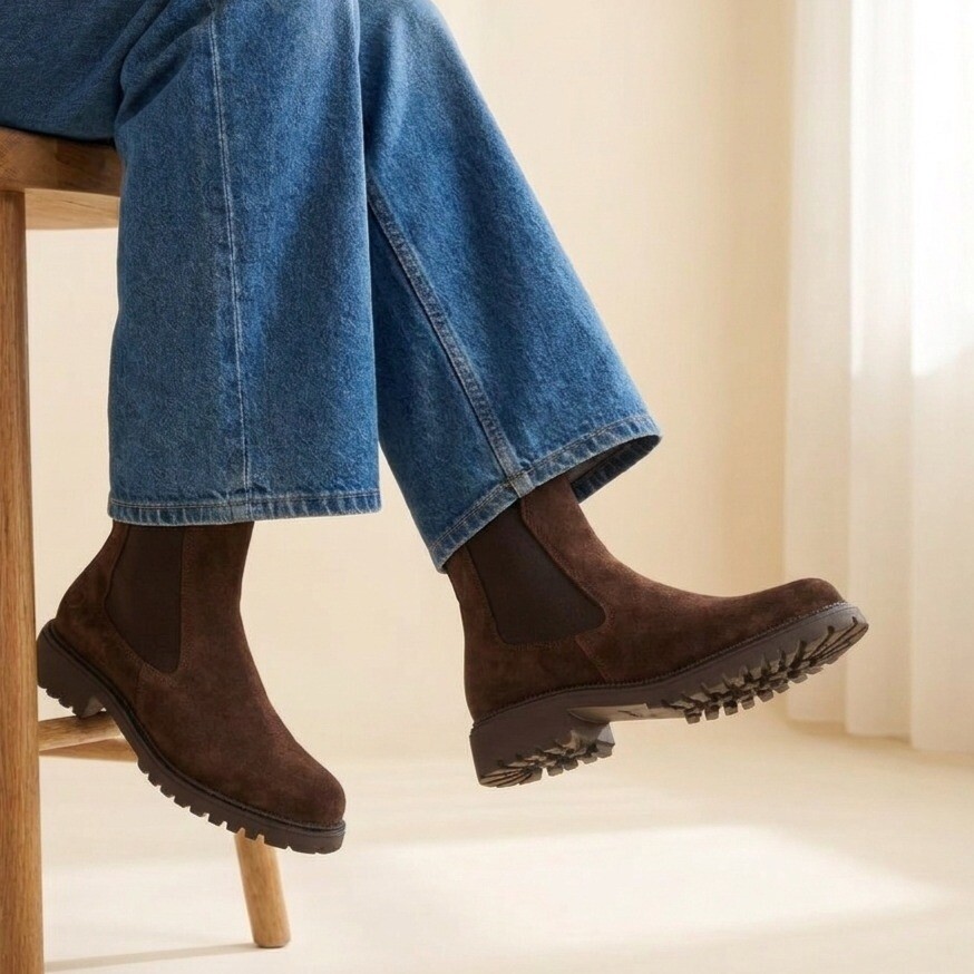 Tamaris Tamaris Chelsea Boots bruin Suede