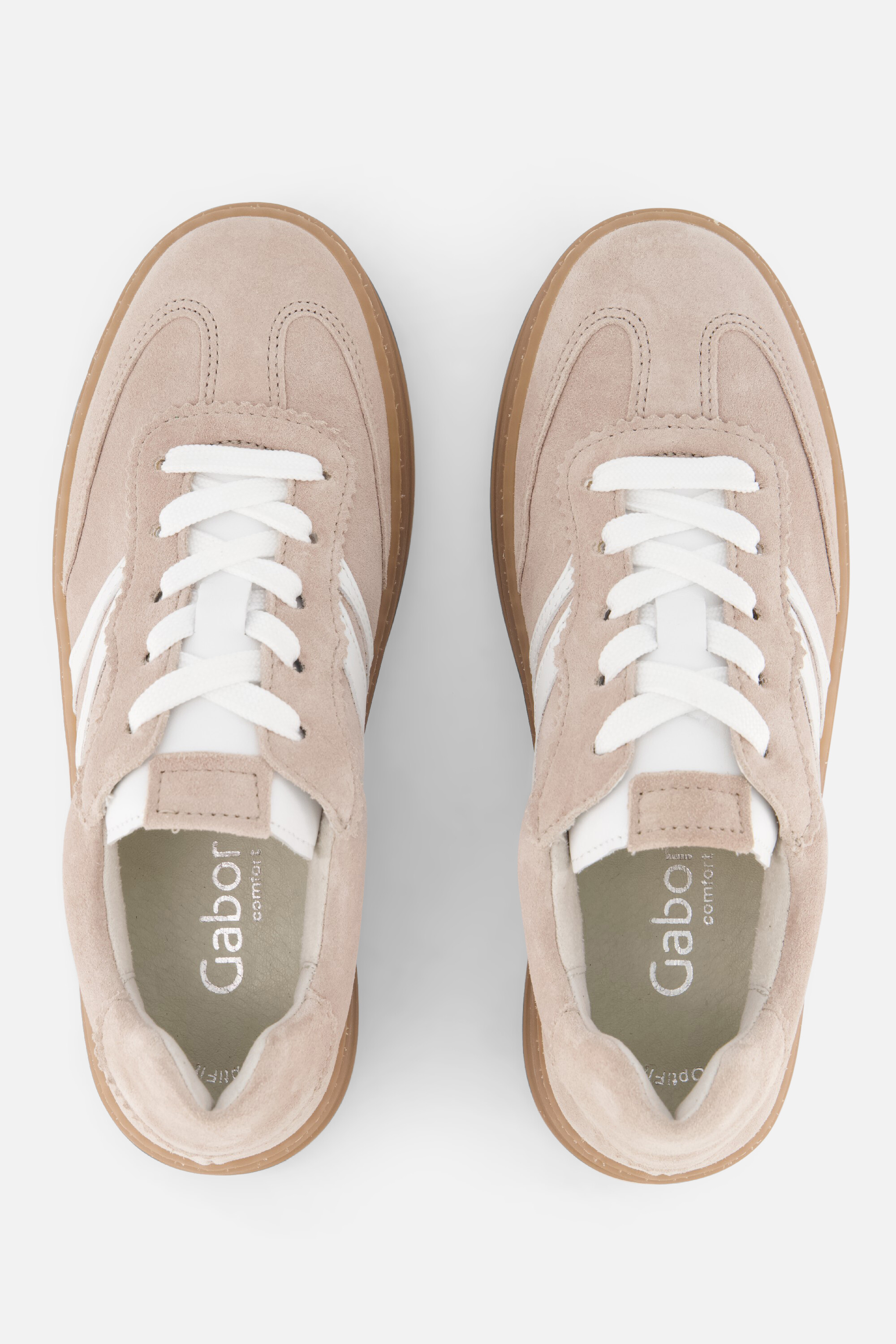 Gabor Sneakers beige Suéde, foto 4