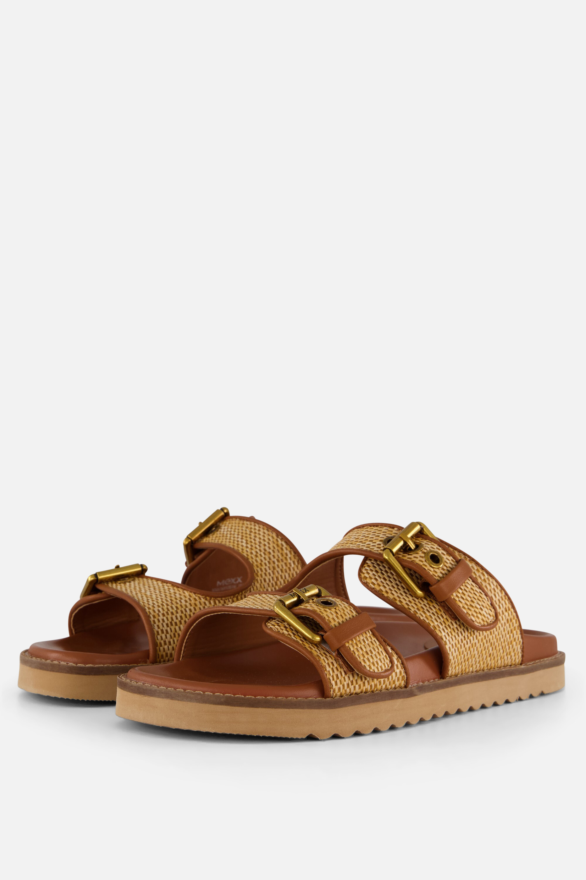 Mexx Reilly Penny Slippers cognac Synthetisch, foto 2