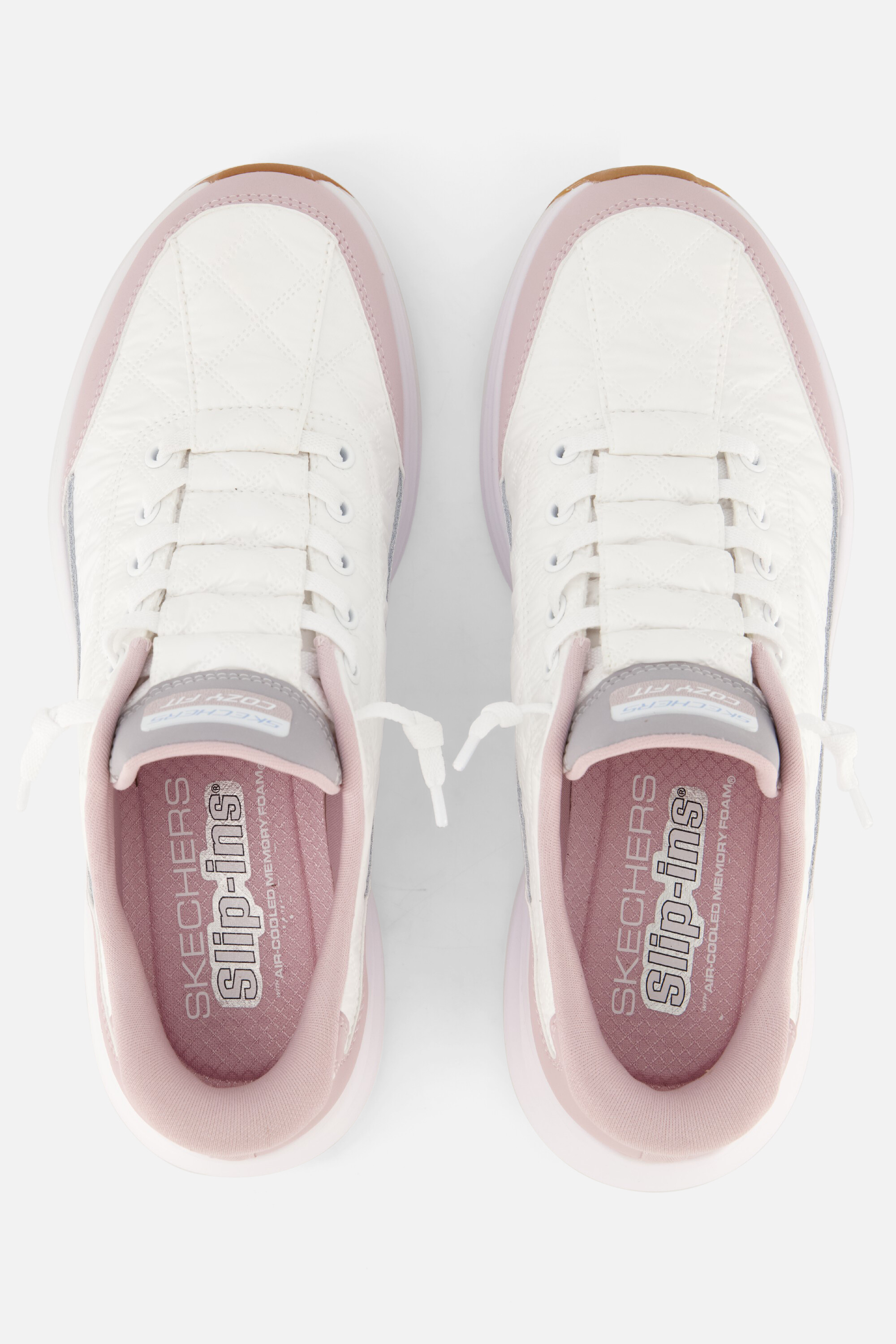 Skechers Slip-ins Cozy Fit sneakers wit, foto 4