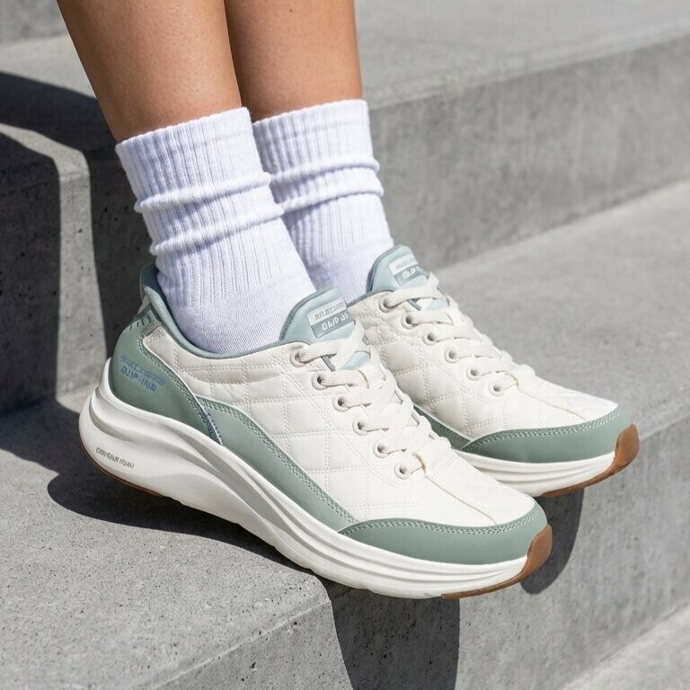 Skechers Skechers Slip-ins Cozy Fit Sneakers groen