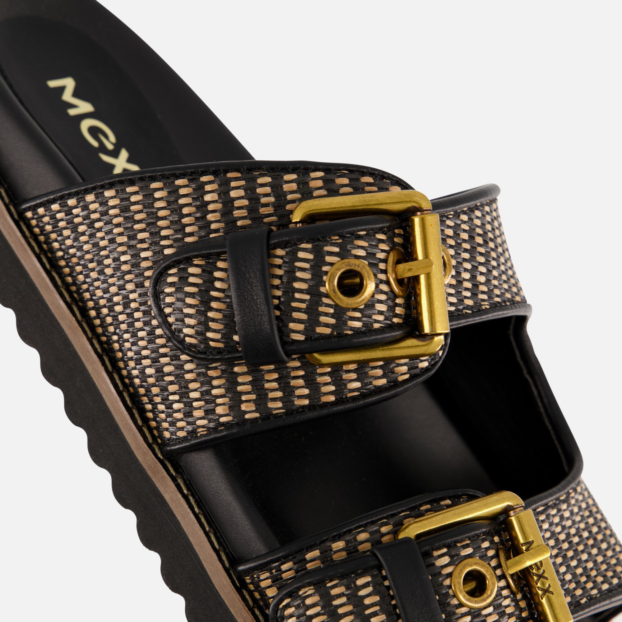 Mexx Reilly Penny Slippers zwart Synthetisch, foto 5