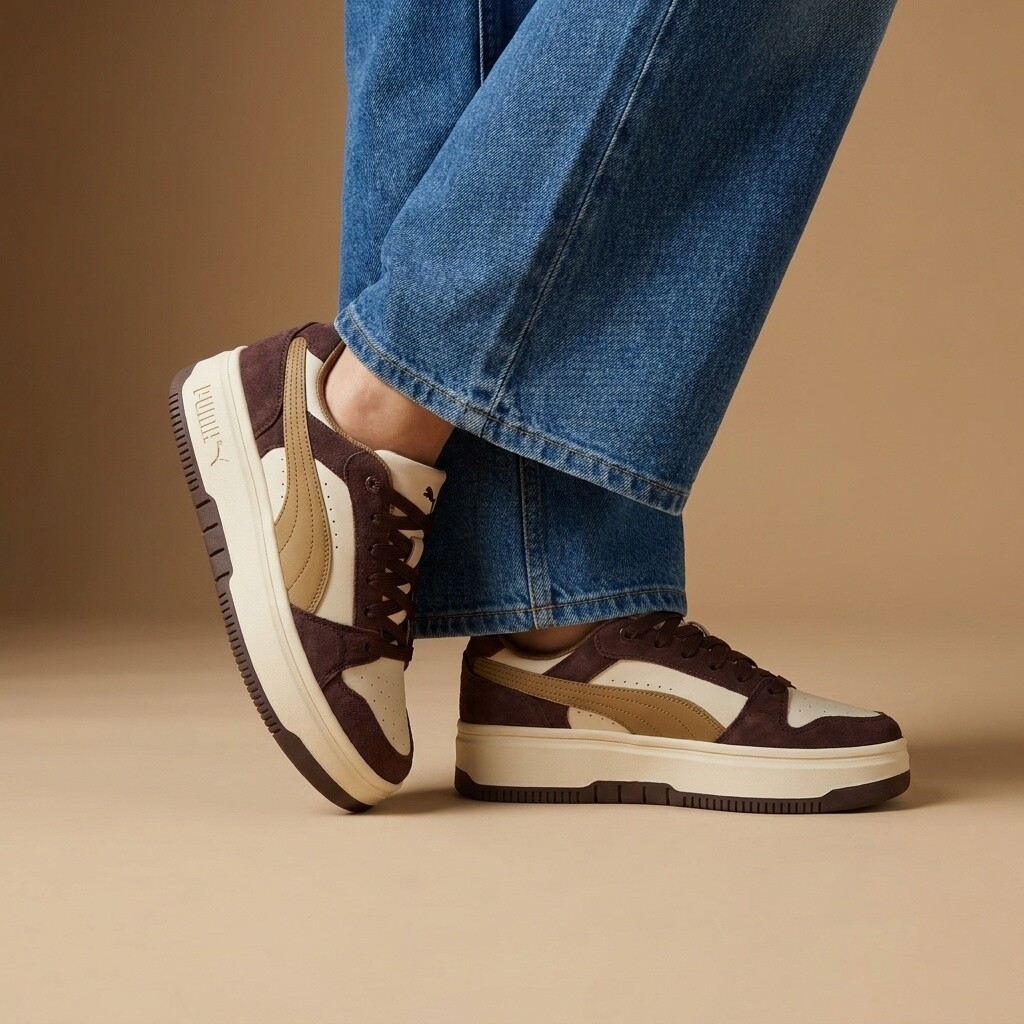 Puma Puma Rebound Femme Low SD Sneakers bruin