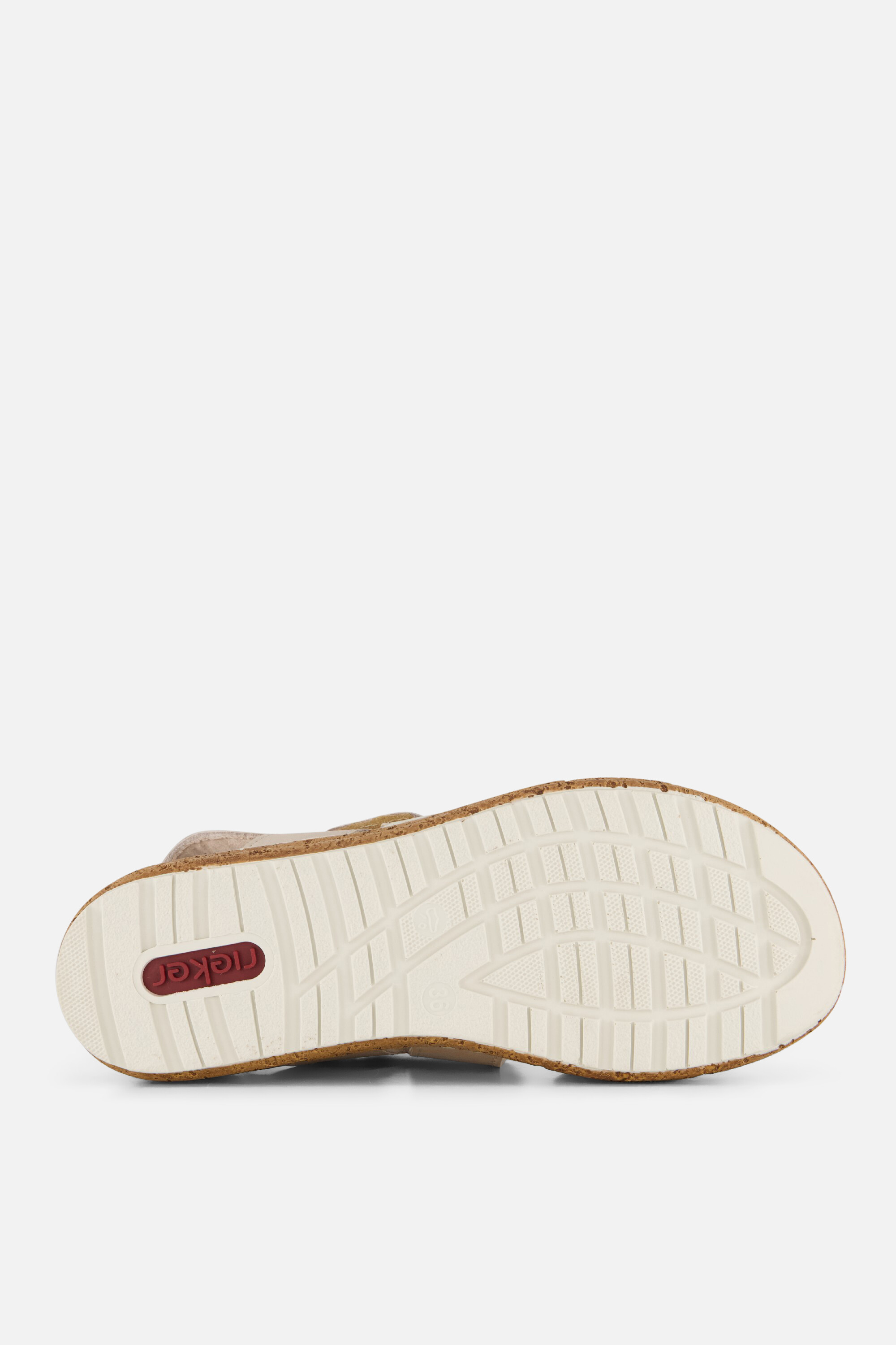 Rieker Sandalen beige Textiel, foto 4