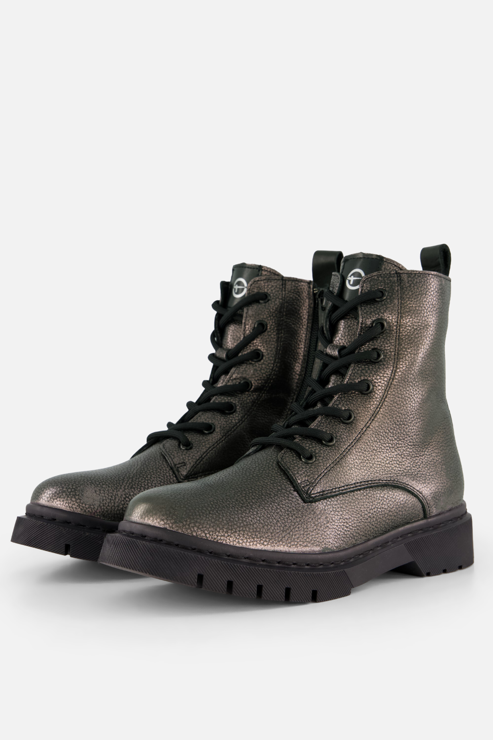 Tamaris Tamaris Veterboots zilver Textiel