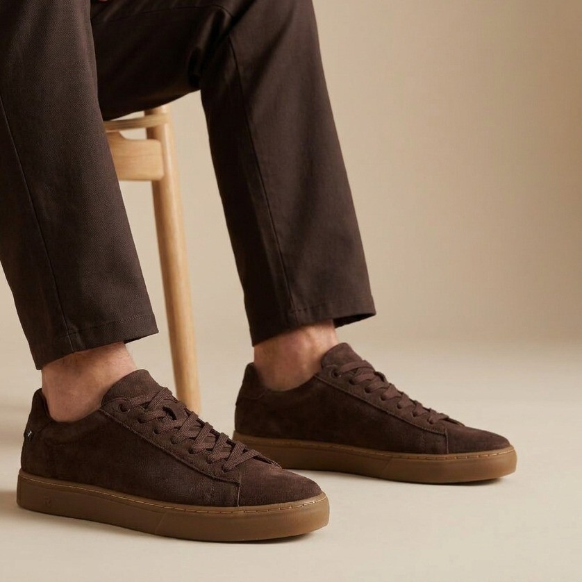 Rieker Rieker Sneakers bruin Suede