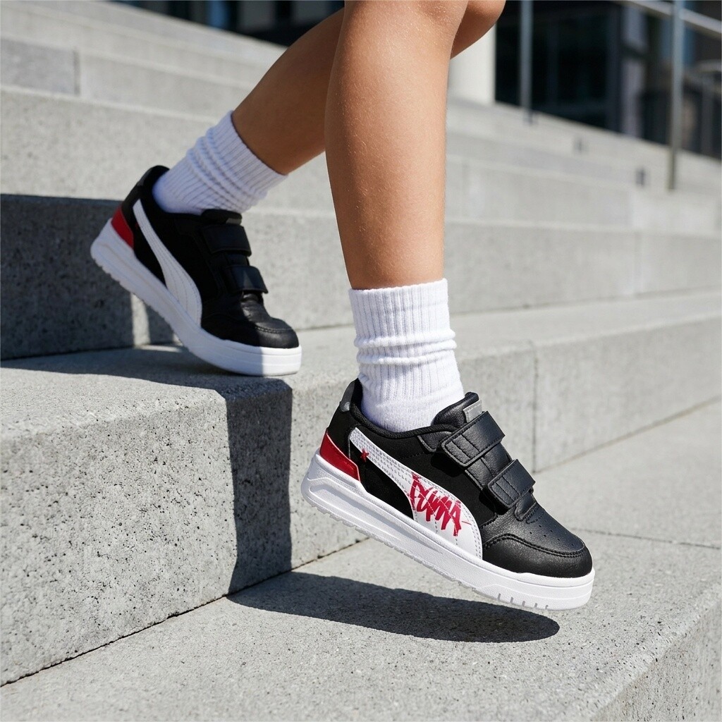 Puma Puma Shuffle Downtown Sneakers zwart Synthetisch