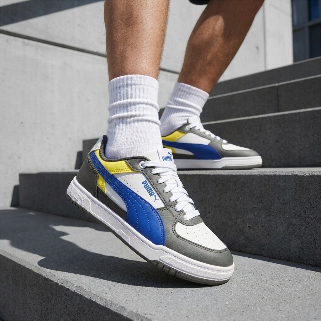 Puma Puma Caven III Sneakers grijs Synthetisch