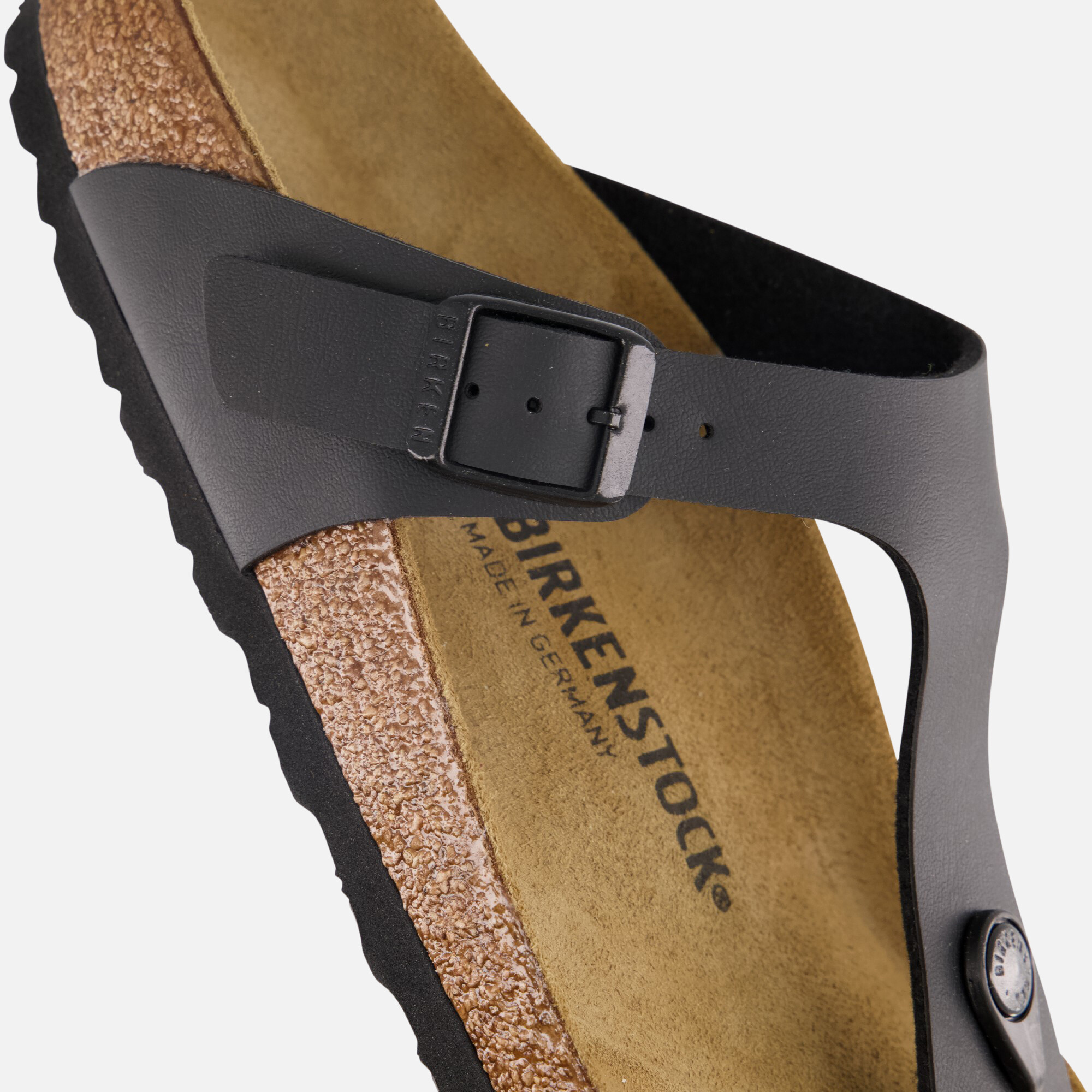 Birkenstock Gizeh zwart Birko-Flor, foto 5