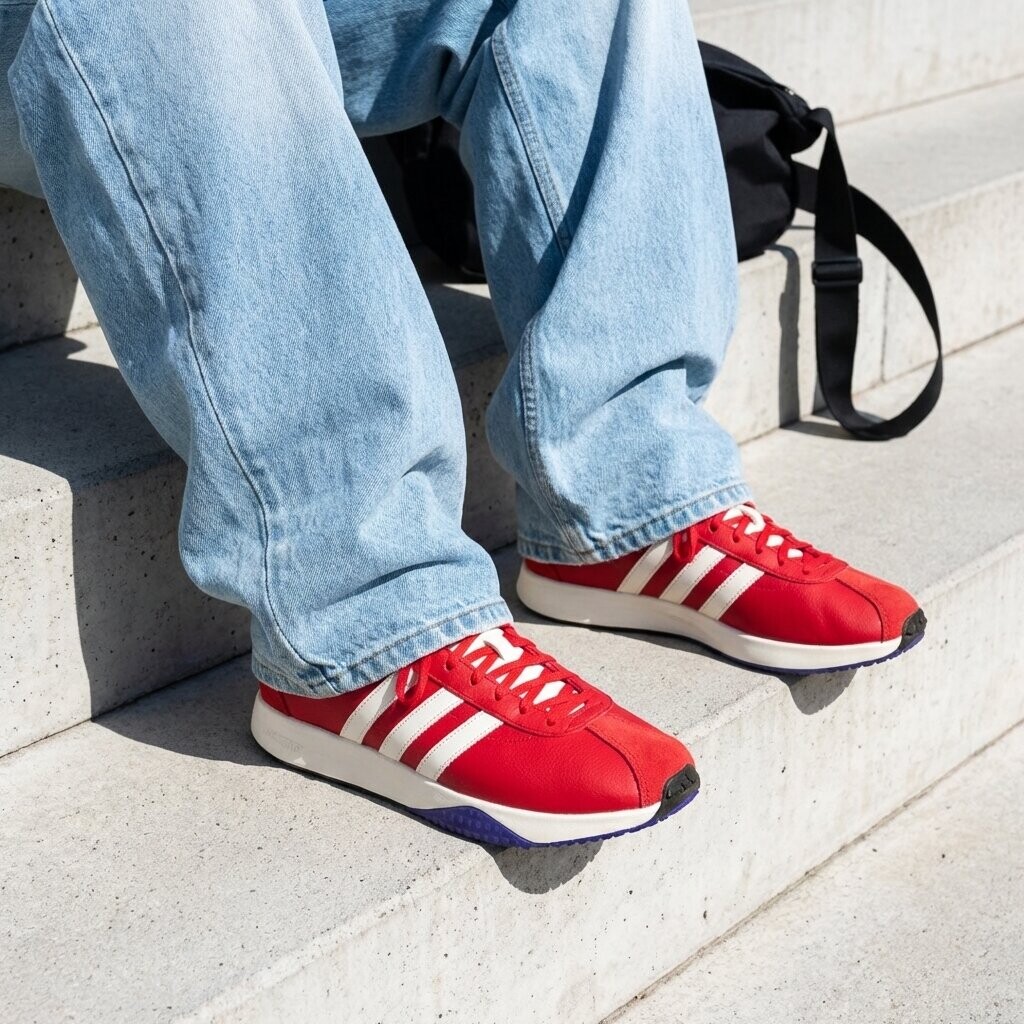 Adidas Adidas Run 76 Sneakers Rood