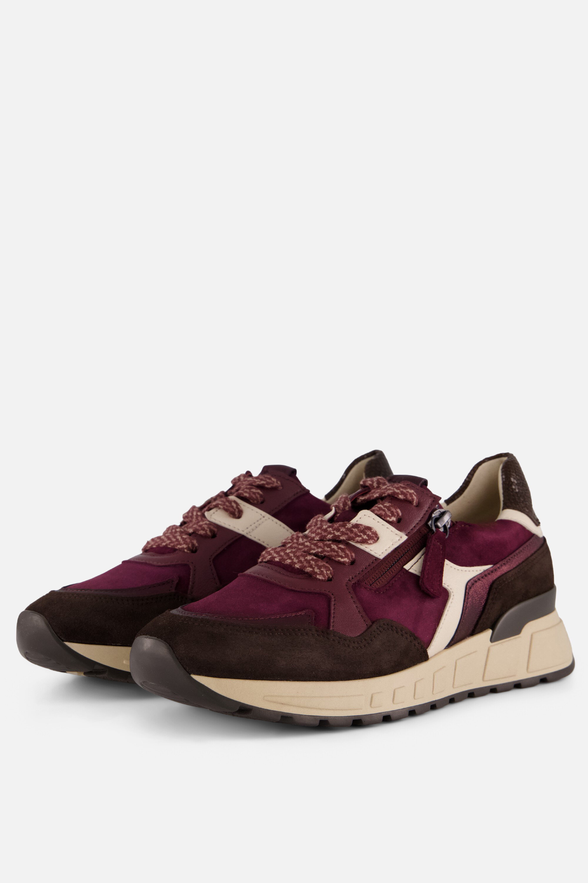 Gabor Gabor Sneakers bordeauxrood Suède