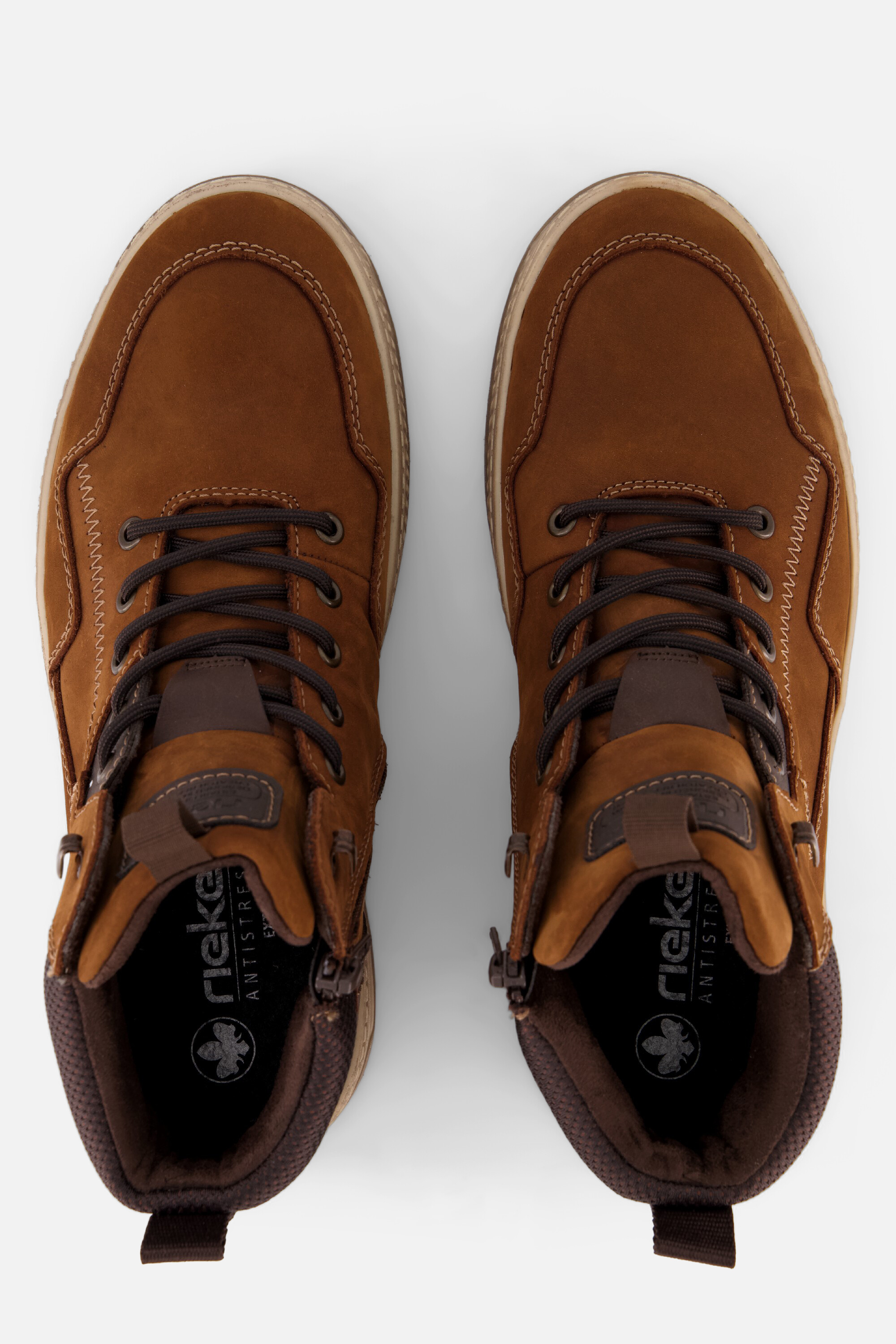 Rieker Tex veterboots cognac, foto 4