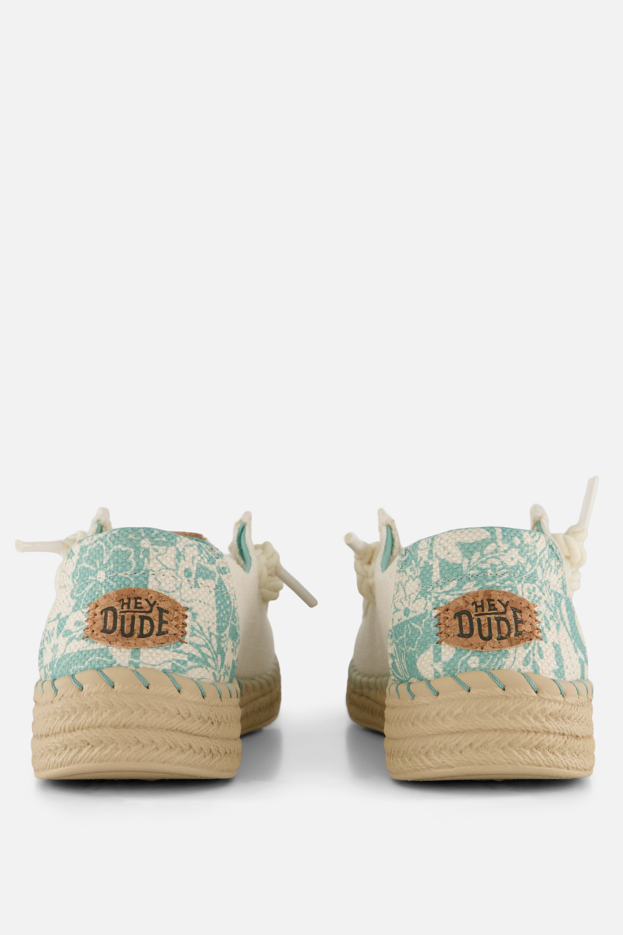 HeyDude Hey Dude Wendy Bootschoenen beige Textiel, foto 3
