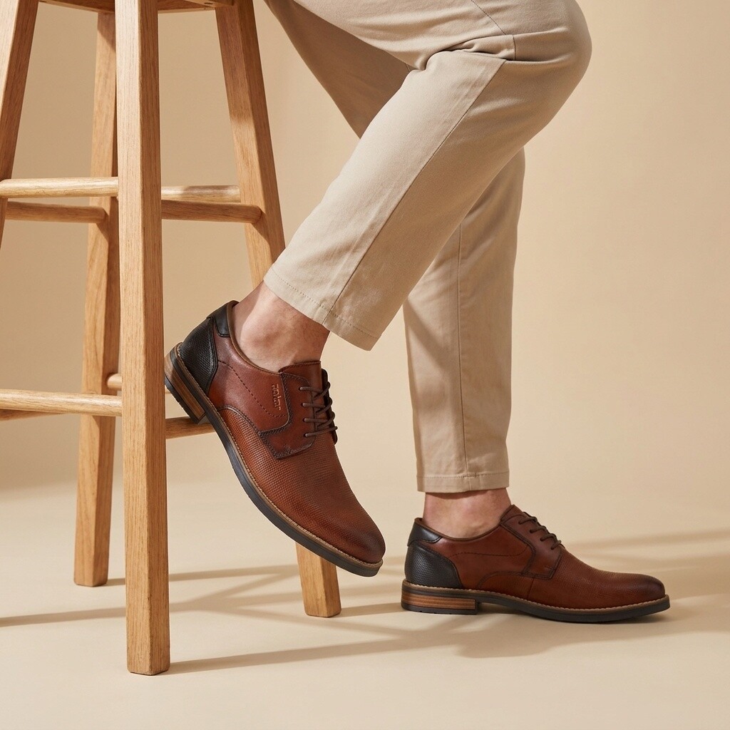 Rieker Rieker Nette Schoenen bruin Leer