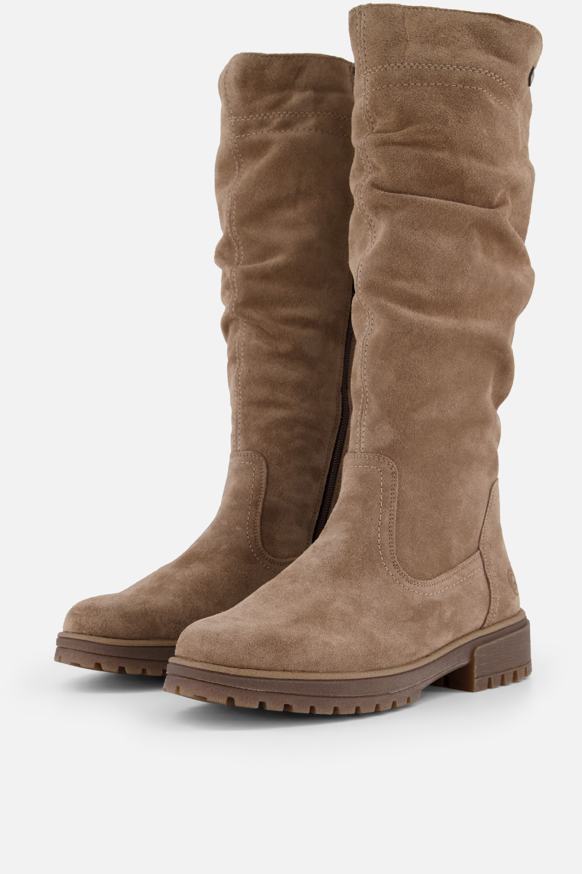 Remonte Remonte Lange Laarzen Plooi beige