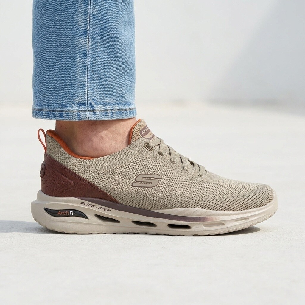 Skechers Skechers Slip-ins Arch Fit Instappers taupe