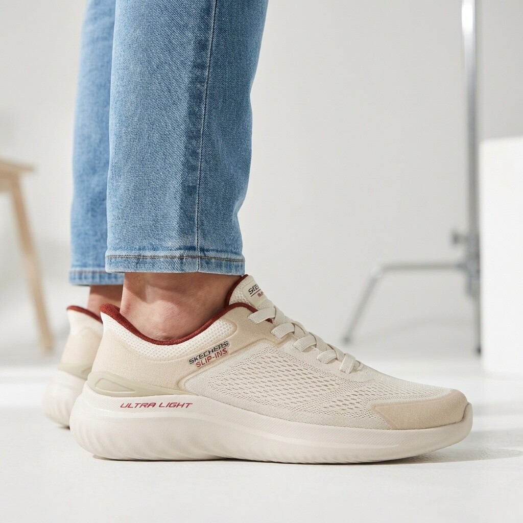 Skechers Skechers Slip-ins Bounder 2.0 Instappers beige