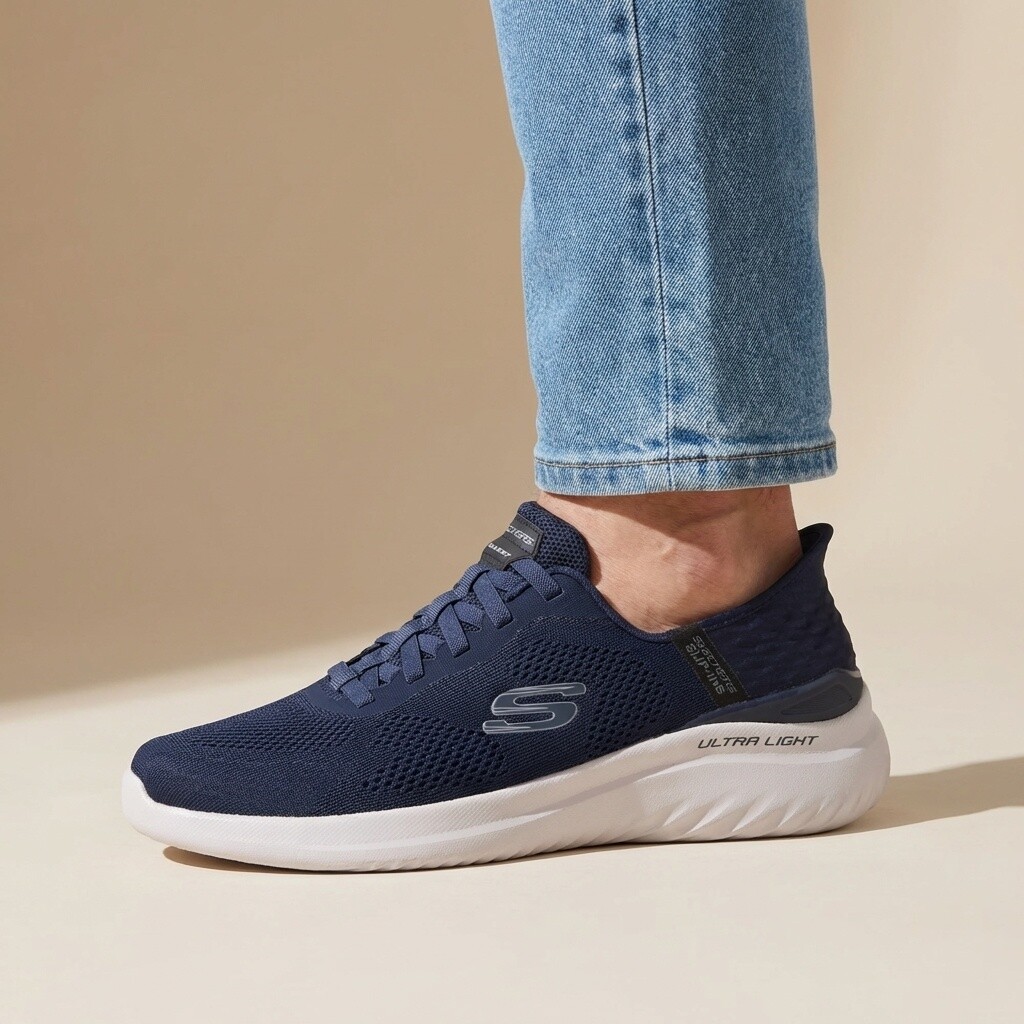 Skechers Skechers Slip-ins Bounder 2.0 Instappers blauw