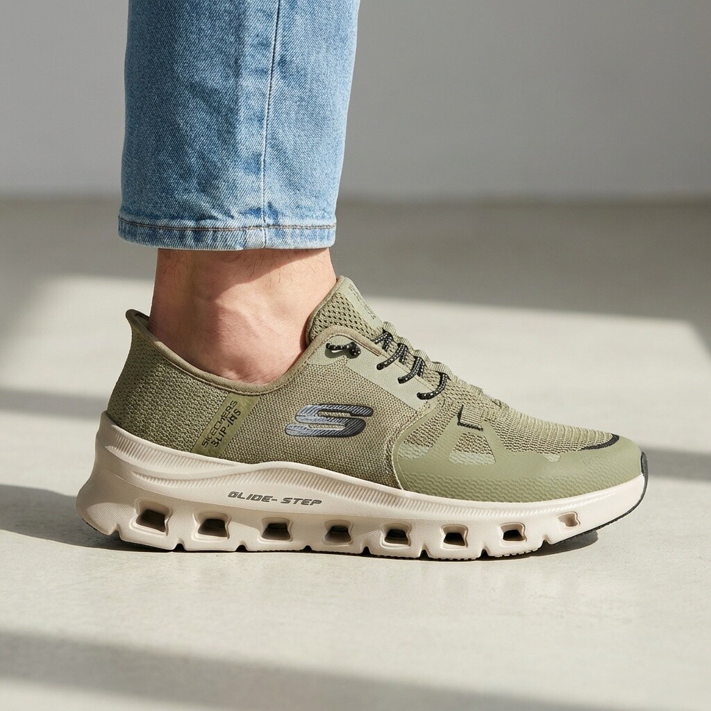 Skechers Skechers Slip-ins Glide-Step Pro Instappers groen