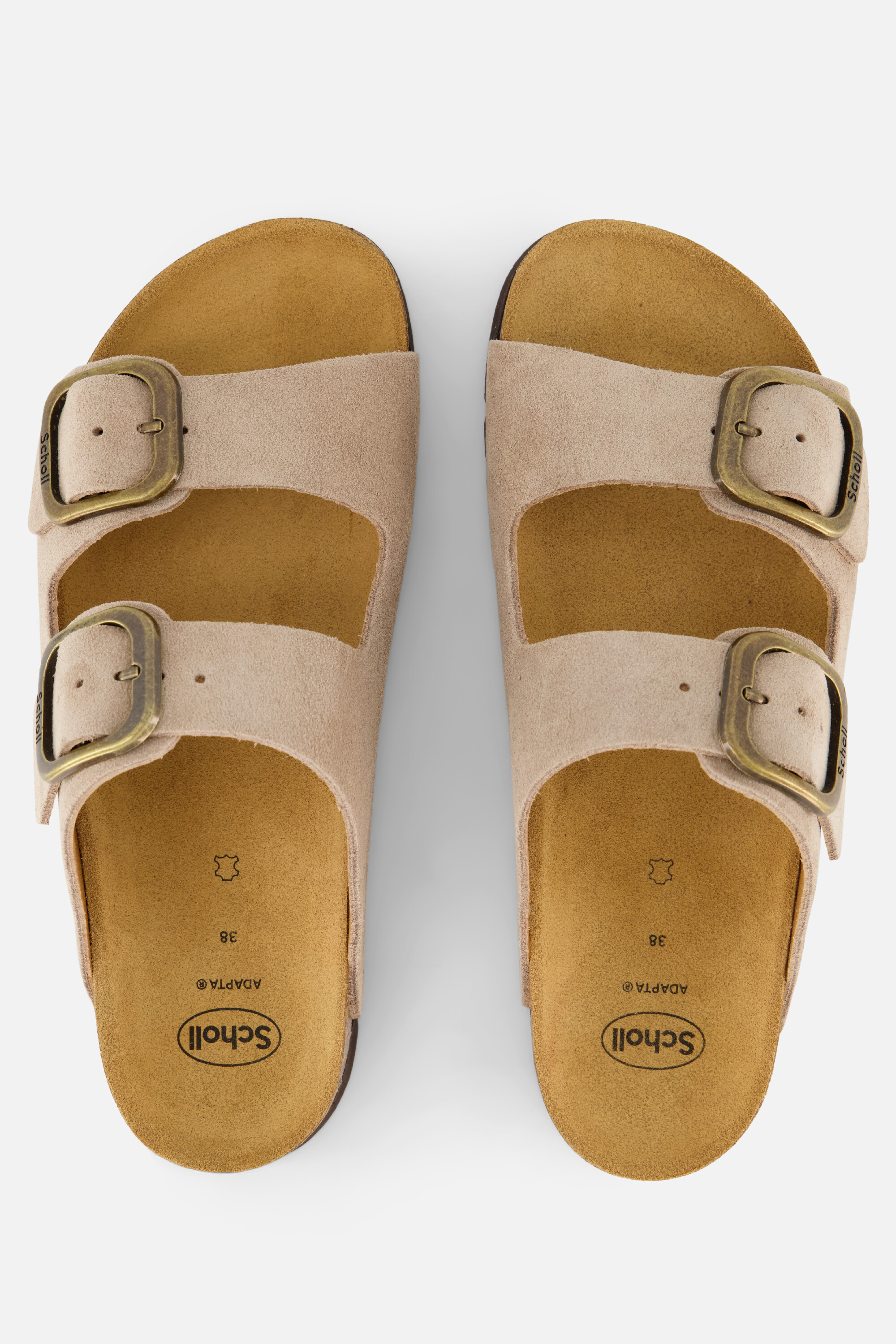 Scholl Noelle Sandalen beige Suede, foto 3