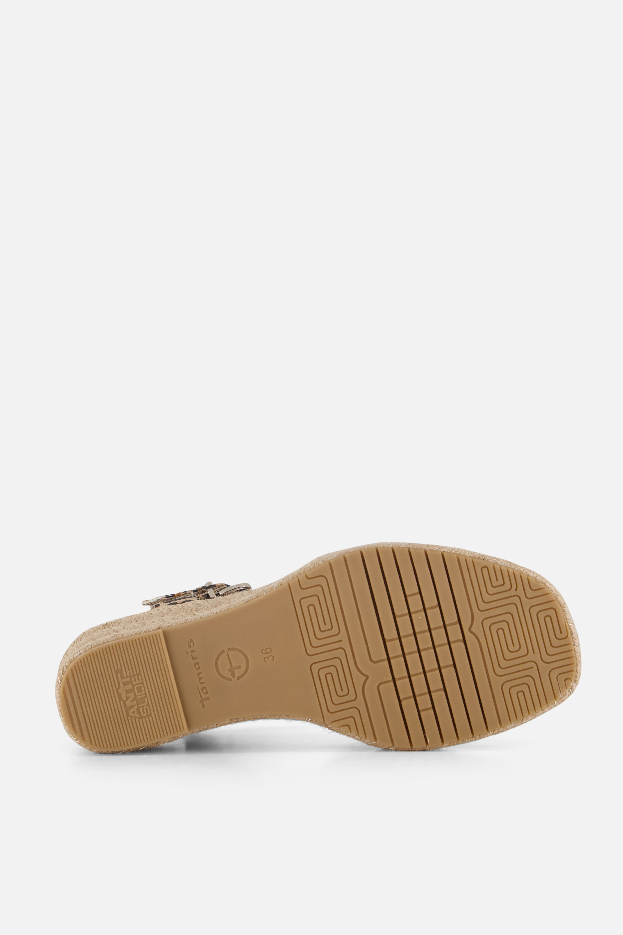 Tamaris Leopard sandaal met touwzool, foto 5