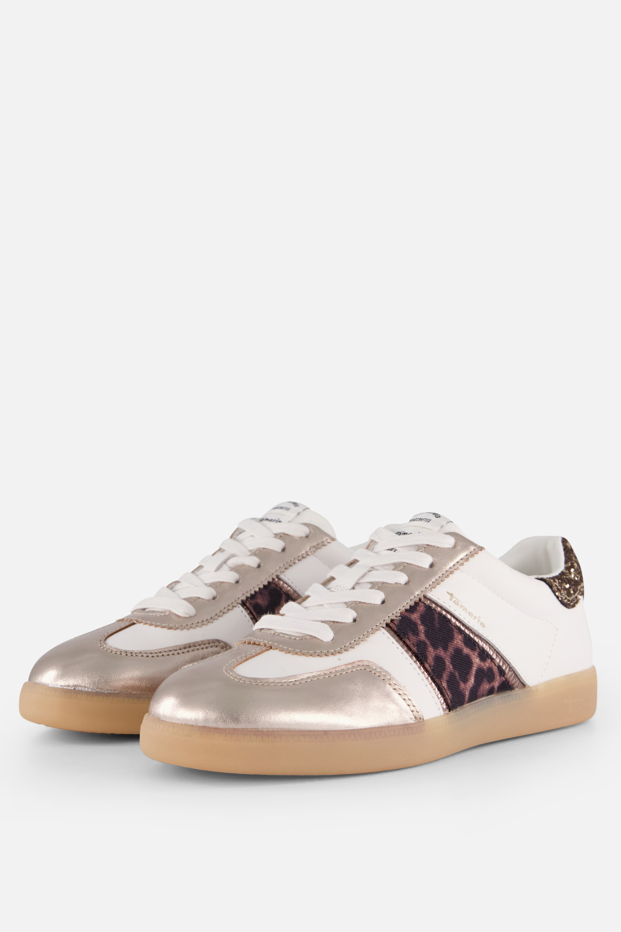 Tamaris Leopard sneakers wit, foto 3