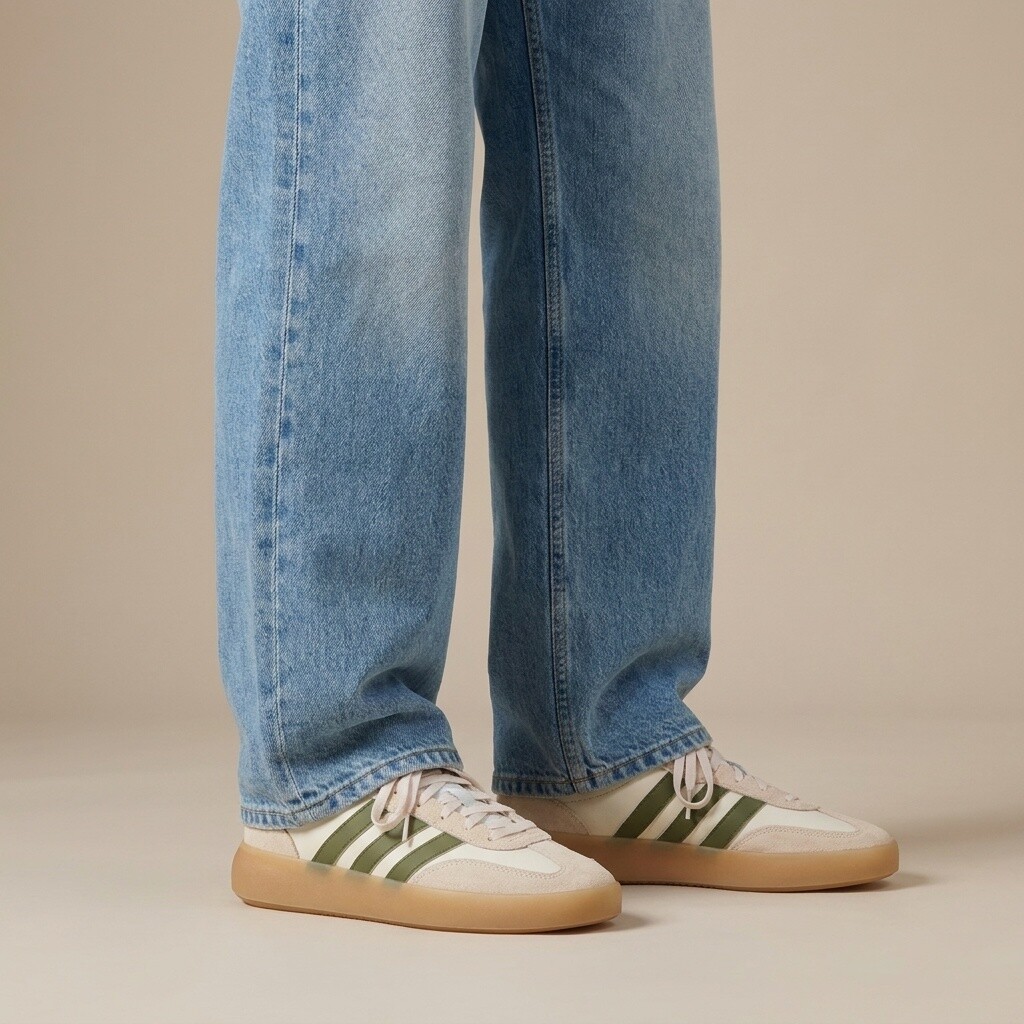 Adidas Adidas Barreda Decode Lux Sneakers beige Leer