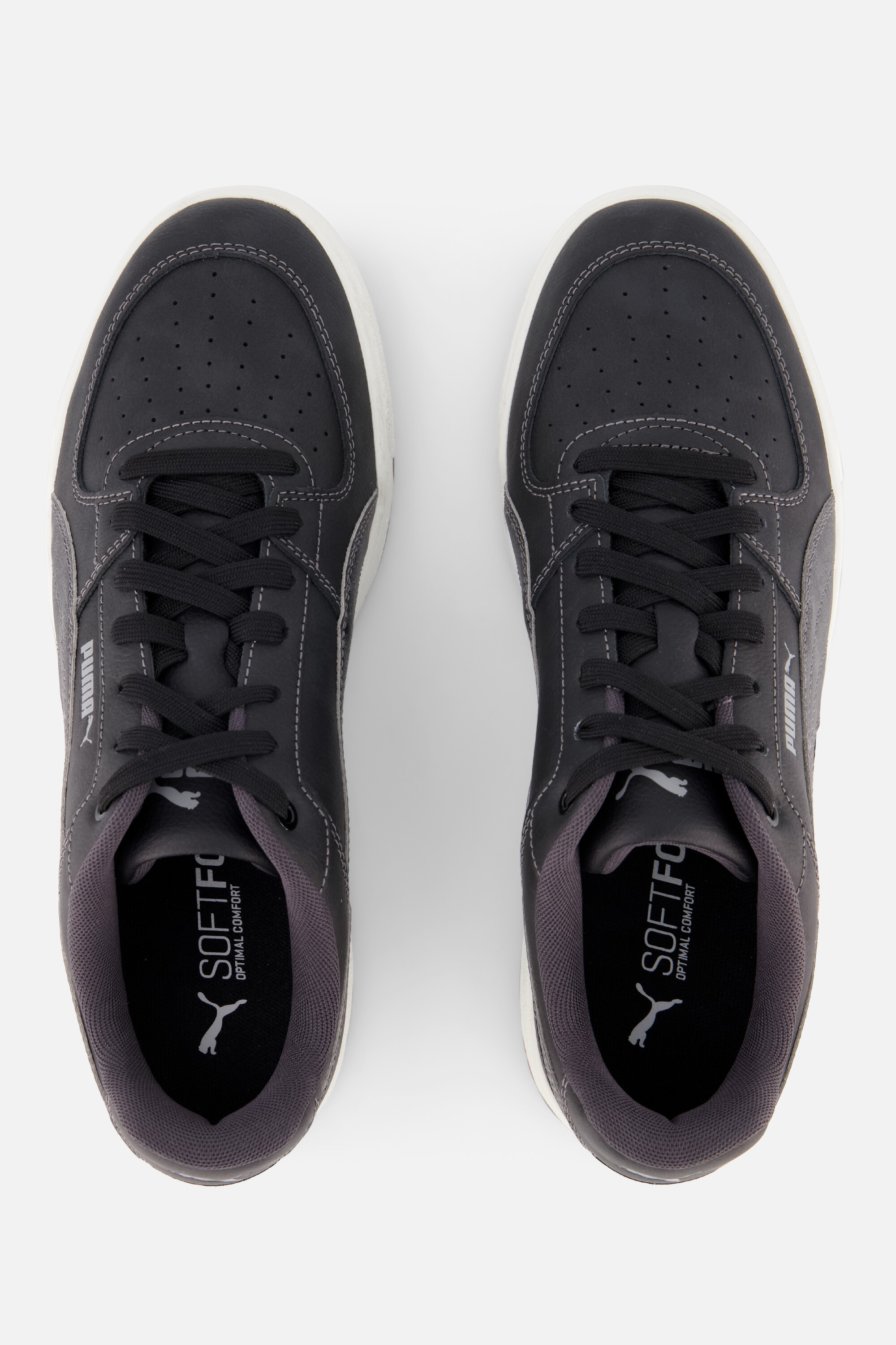 Puma Caven III Crafted Leather Sneakers zwart Leer, foto 4