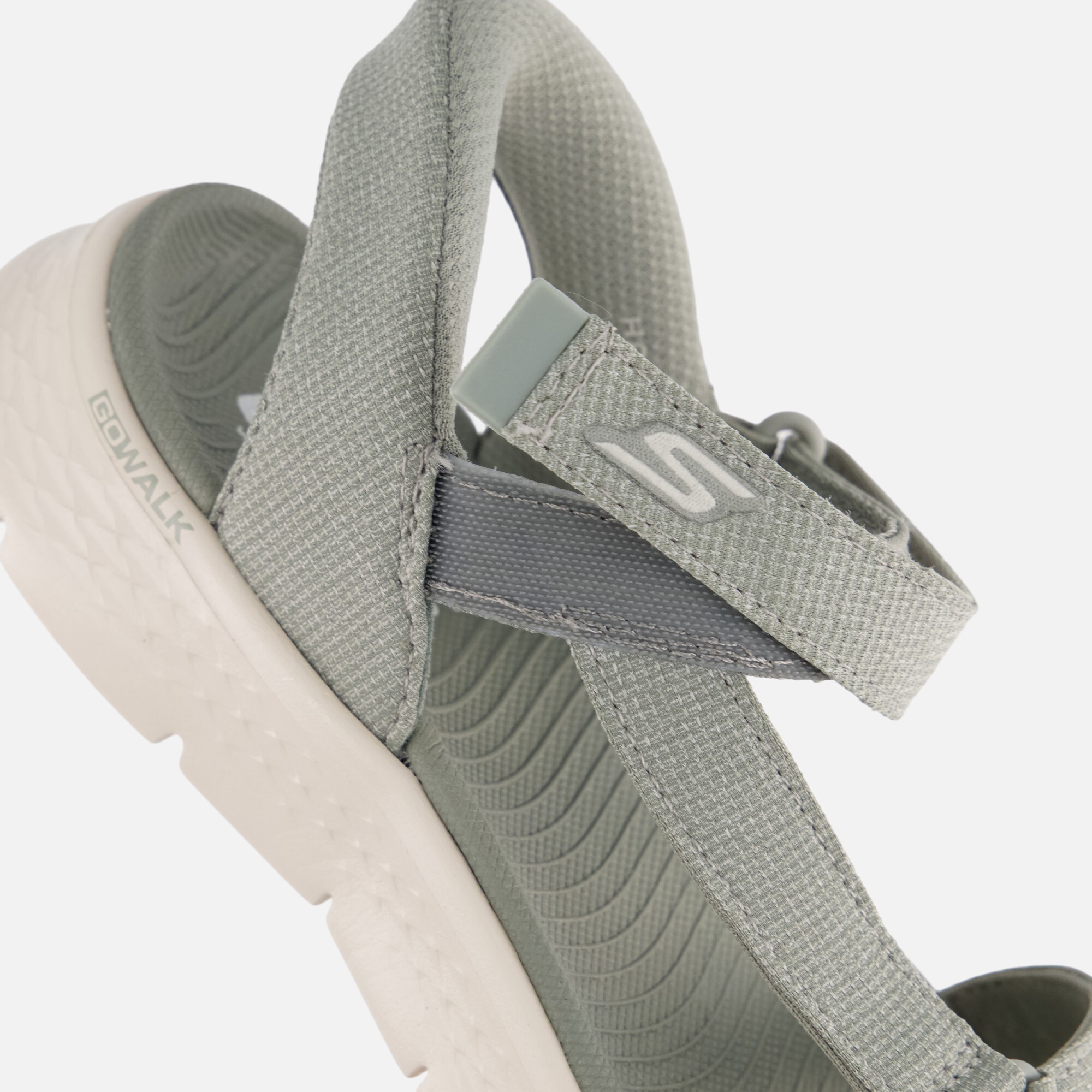 Skechers Go Walk Flex Sandalen groen Textiel, foto 5