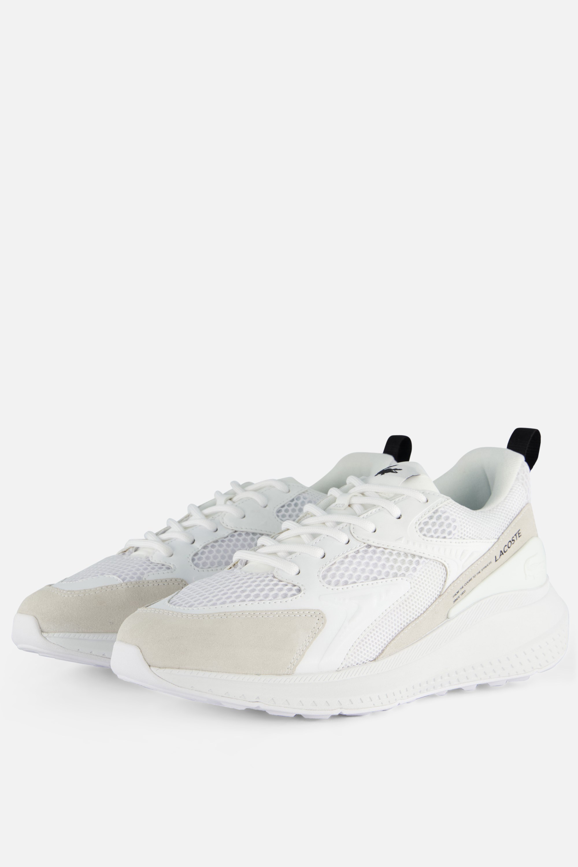Lacoste Lacoste L003 Evo Sneakers wit Textiel