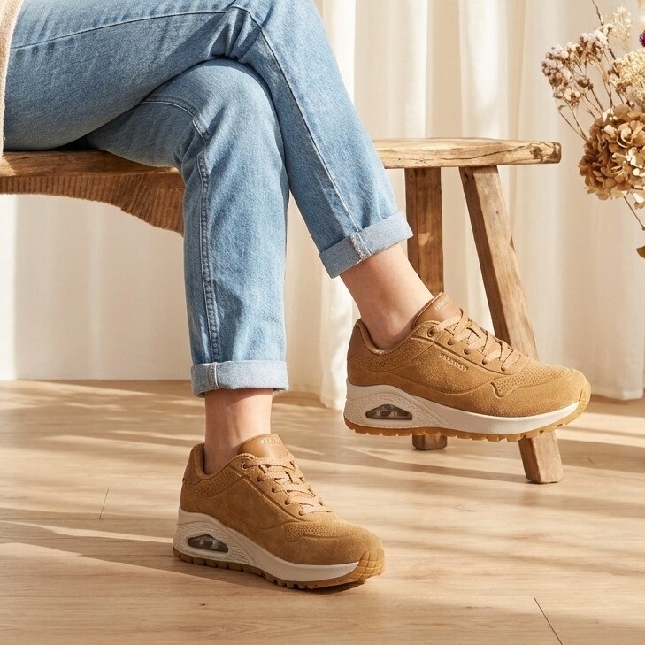 Skechers Skechers Uno Rugged Chillproof Sneakers cognac