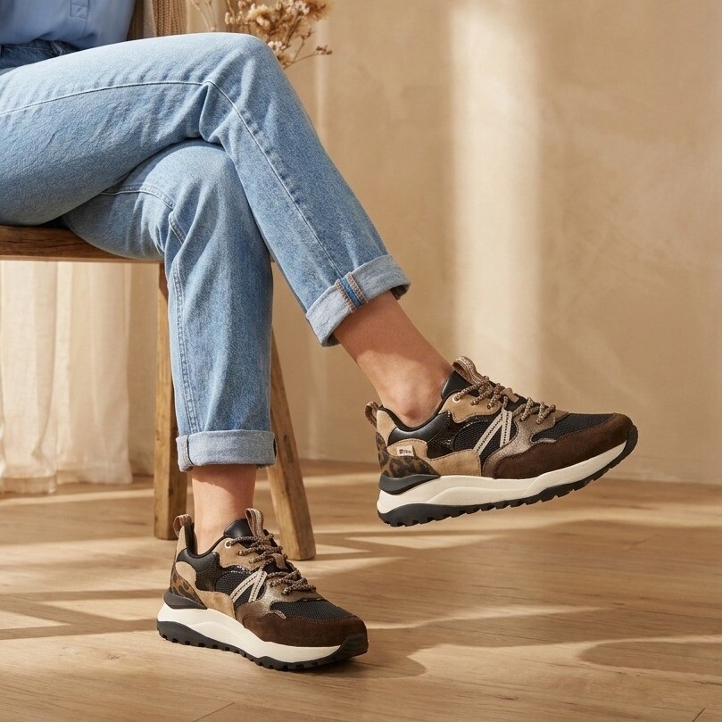 Rieker Rieker Sneakers zwart