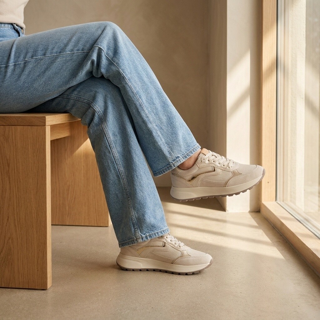 Tamaris Tamaris Sneakers wit Synthetisch
