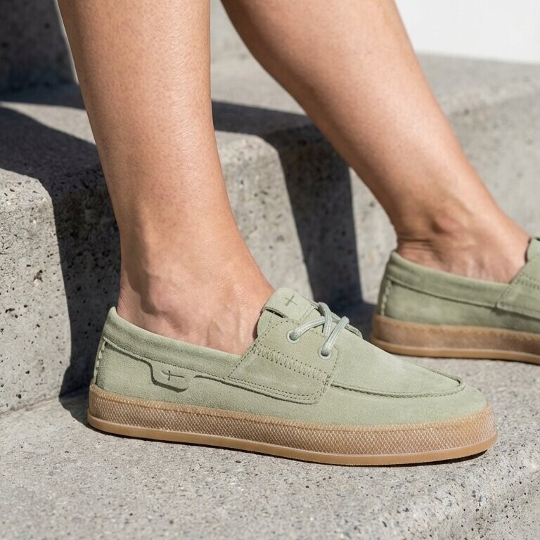 Tamaris Tamaris Bootschoenen groen Leer