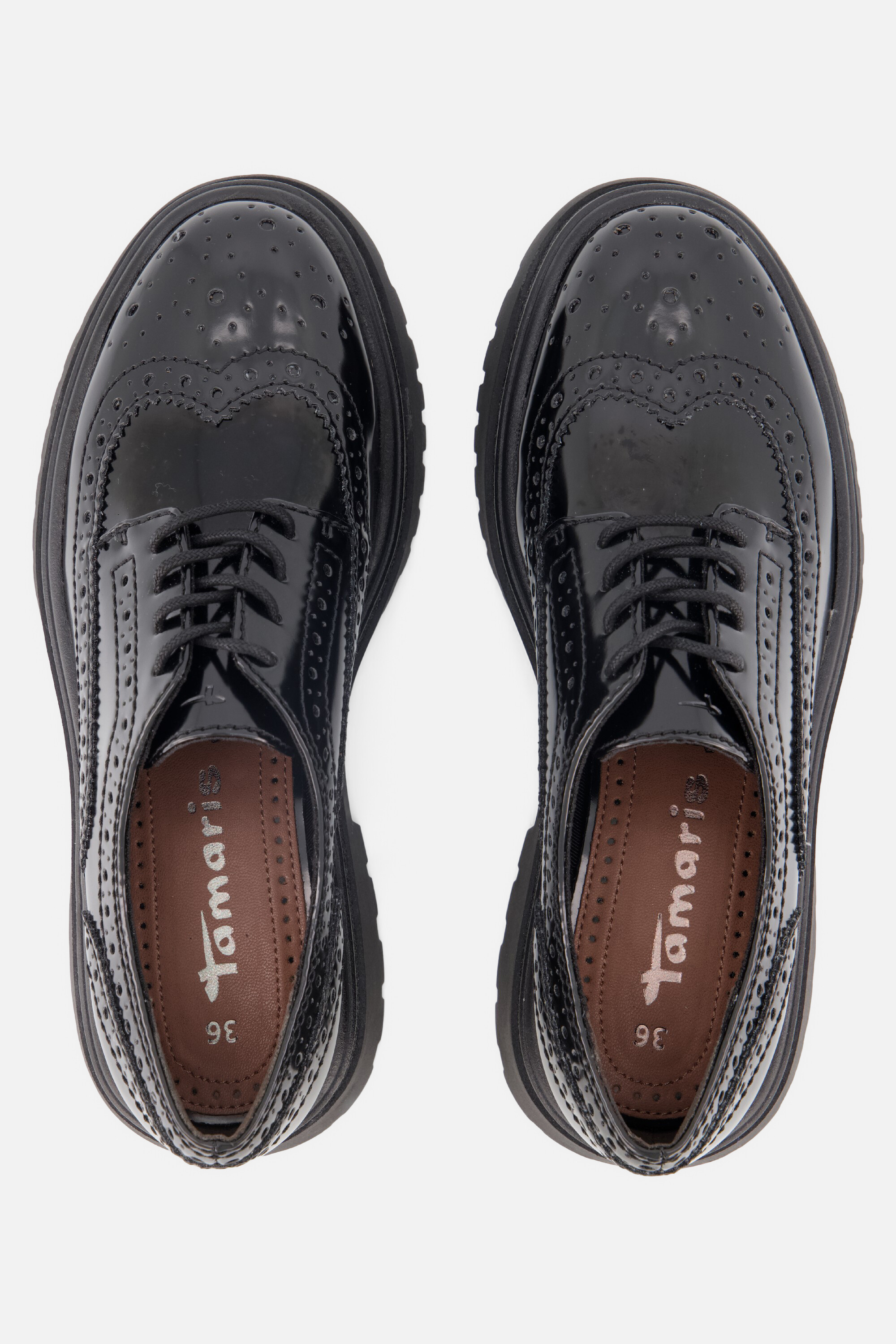 Tamaris Veterschoenen zwart Synthetisch, foto 4