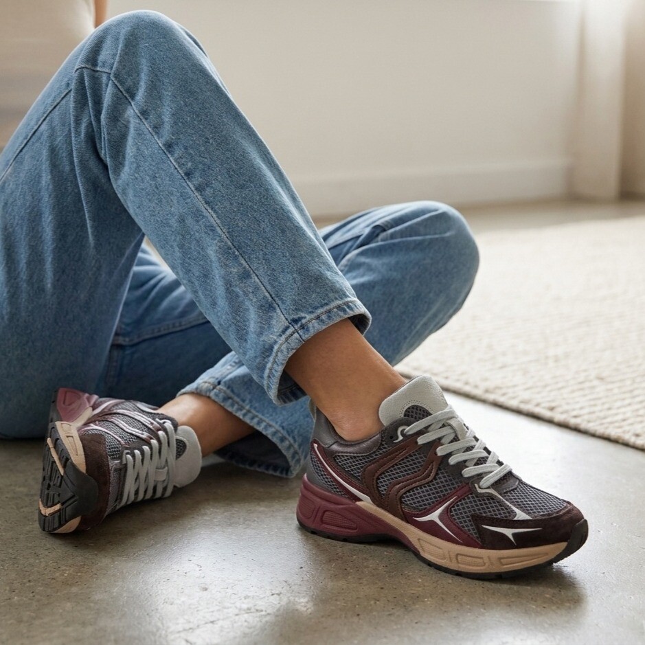 Gabor Gabor Sneaker grijs Suède/ Mesh
