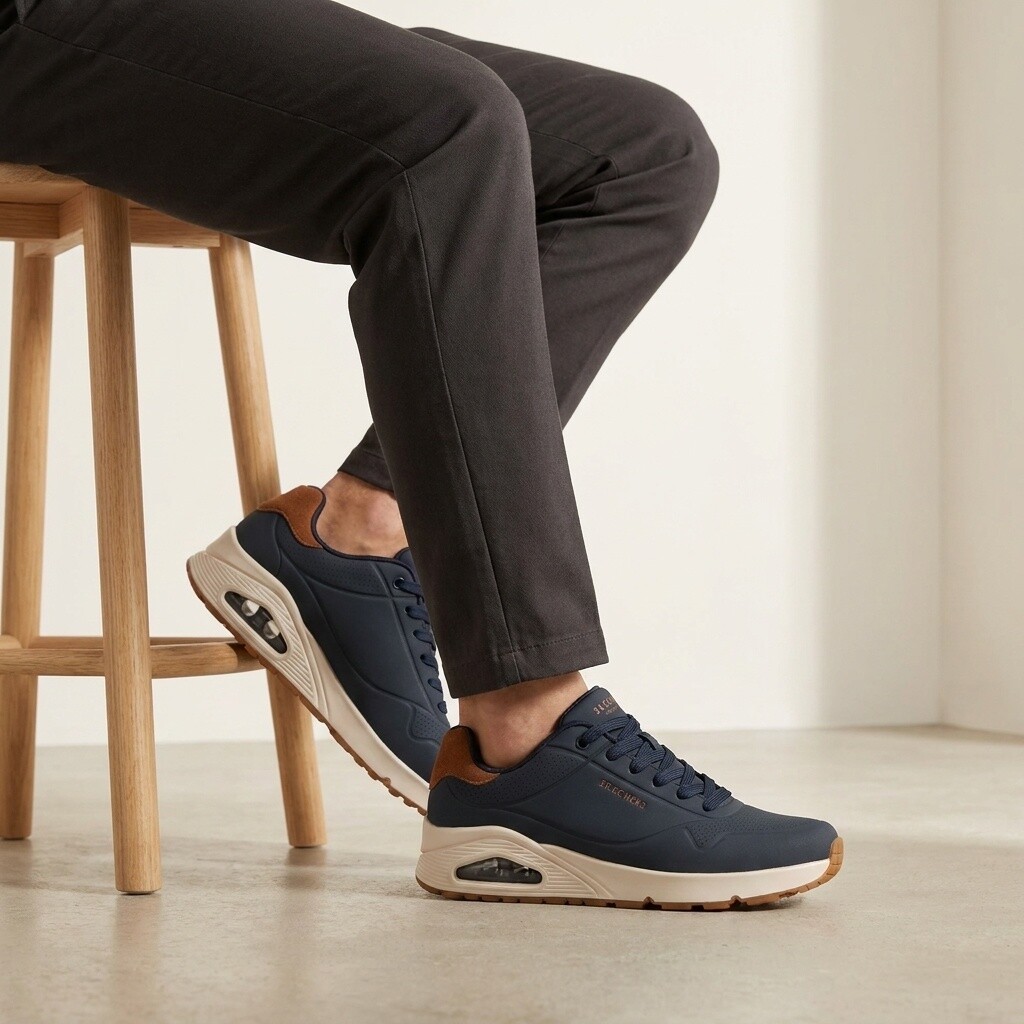 Skechers Skechers Uno Suited On Air Sneakers blauw