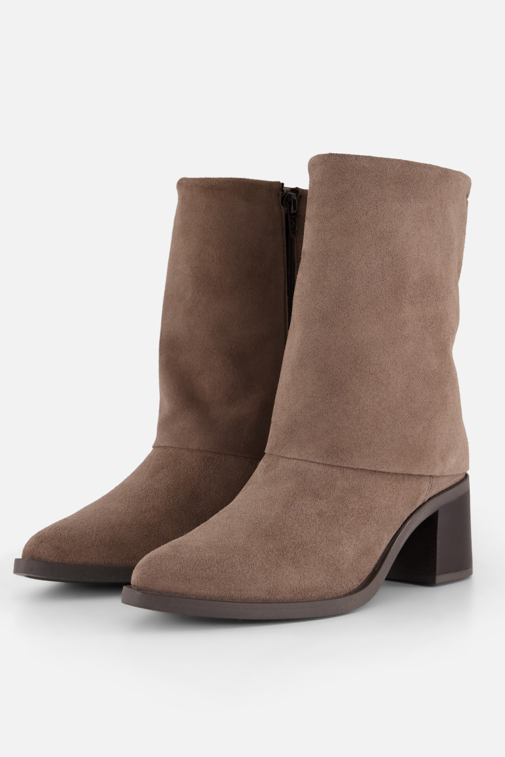 Tamaris Tamaris Enkellaarzen met hak taupe