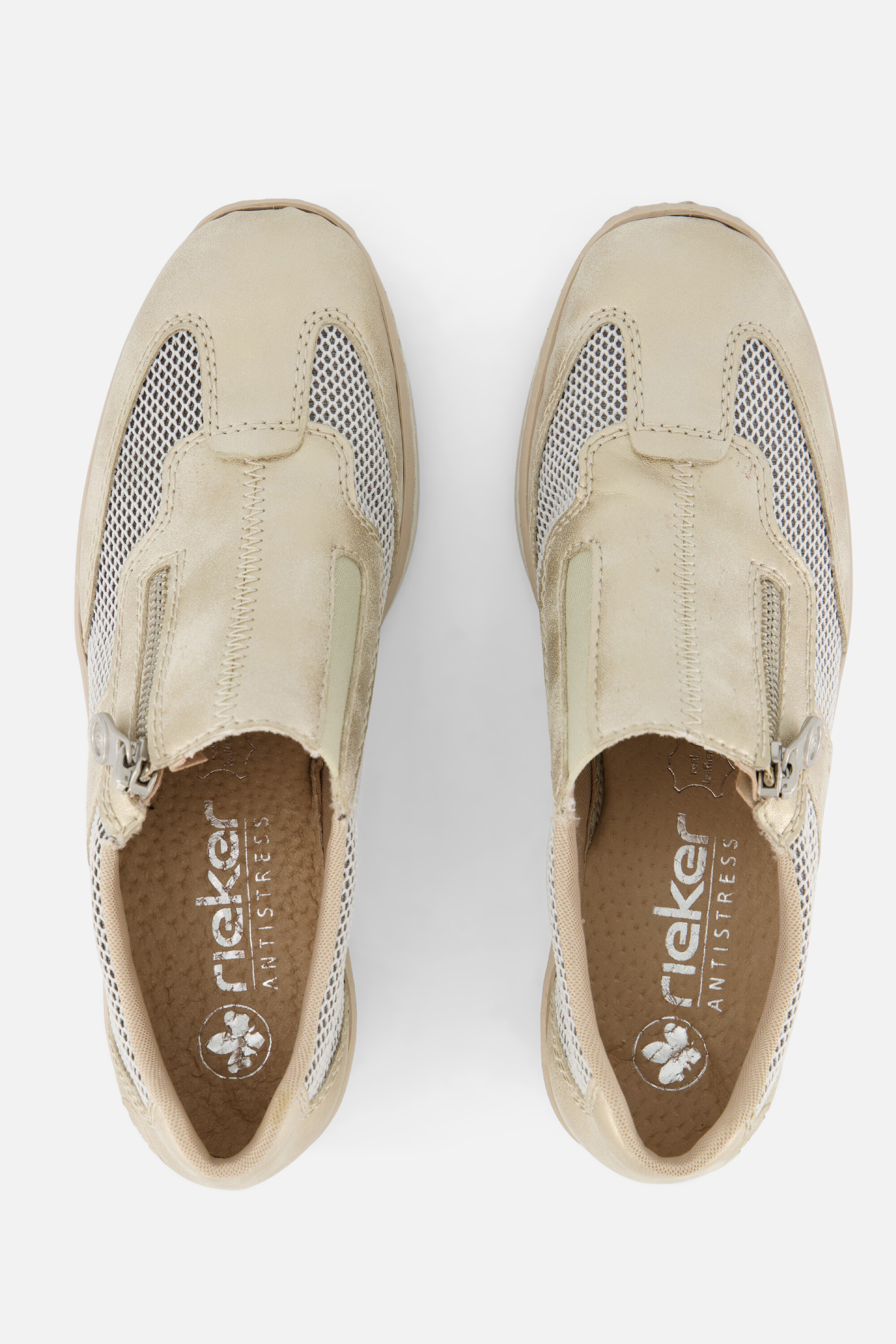 Rieker Instappers beige Synthetisch, foto 4