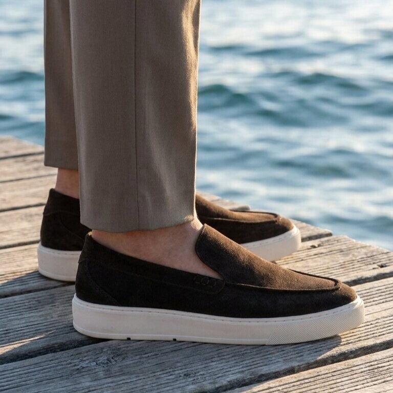 Vertice Vertice Loafer bruin Suède