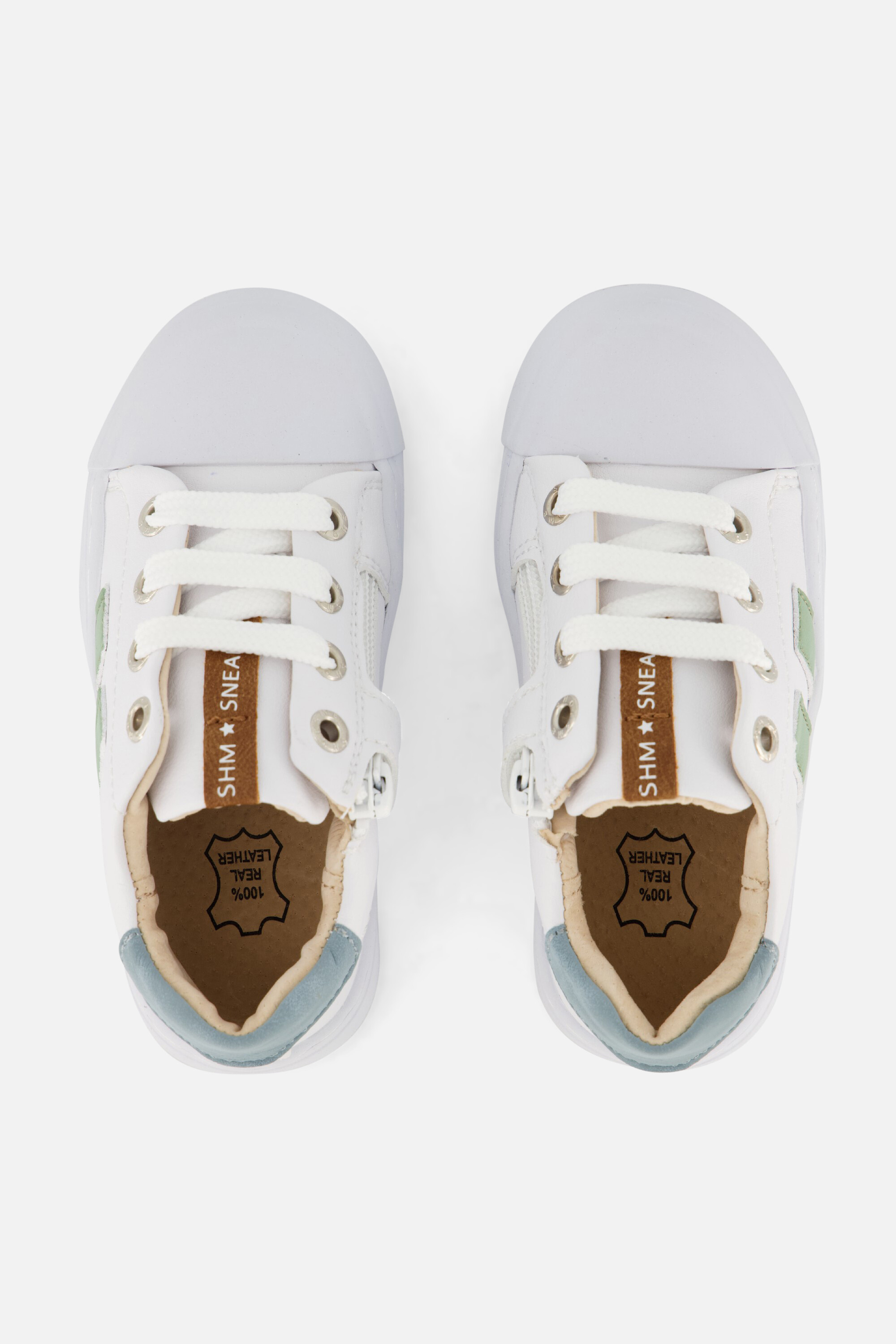 Shoesme Sneakers wit Leer, foto 3