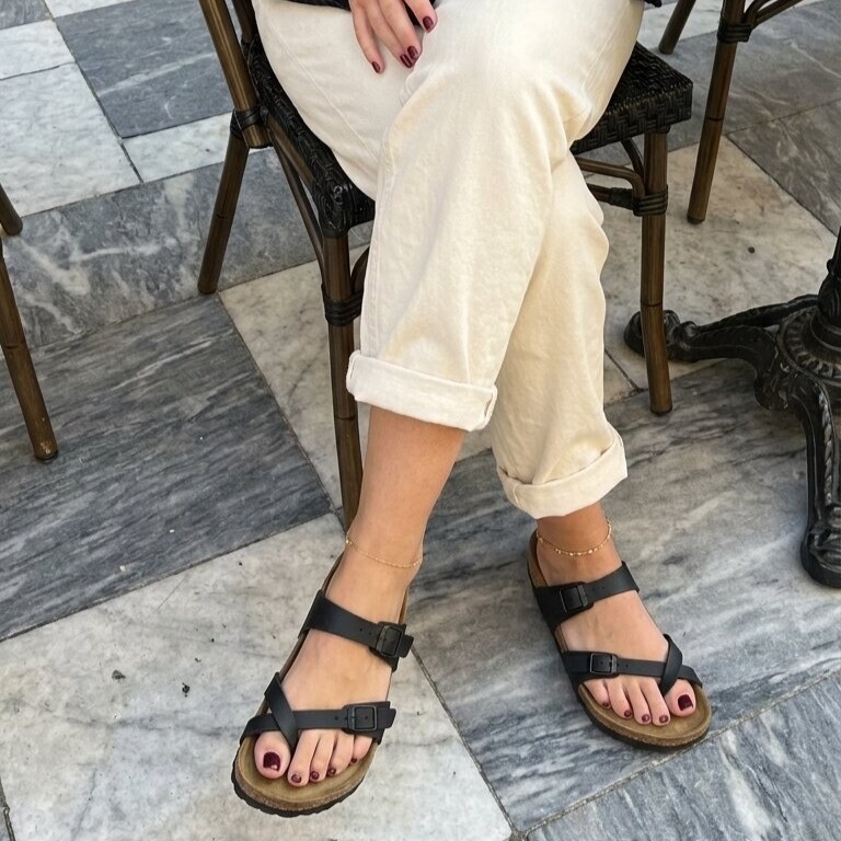 Birkenstock Birkenstock Mayari zwart Birko-Flor