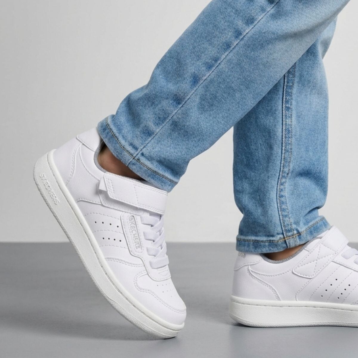 Skechers Skechers Quick Street Sneakers wit Synthetisch