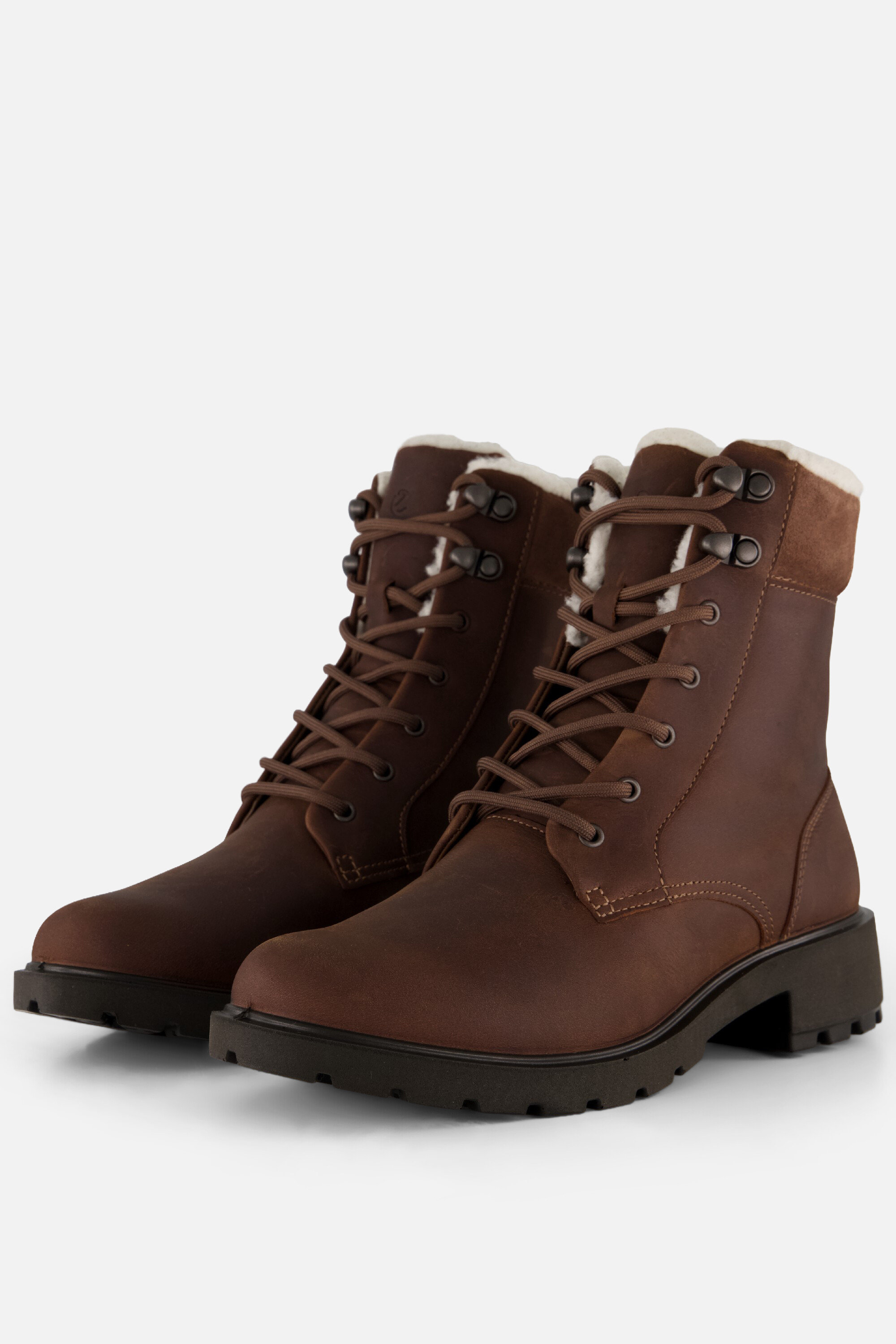 Ecco Metro Vienna Mid Warm winterschoenen bruin, foto 3